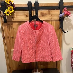 Merona Pink Textured Blazer